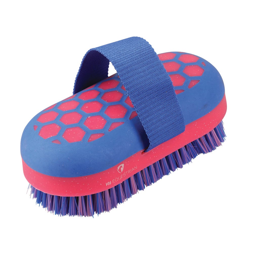 ProGroom Hex Body Brush by Hy Equestrian image 3